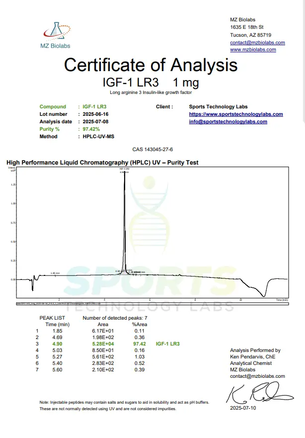 IGF-1 LR3 1 mg - Image 2