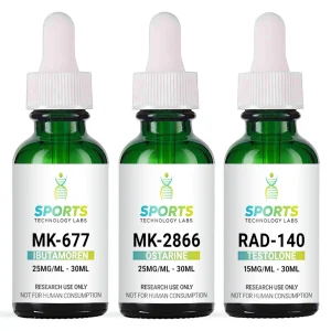 MK-677, Ostarine, and RAD-140 Stack